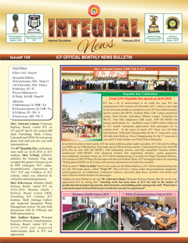 ICF-Integral News Feb 2018 Issue 1402