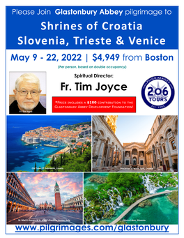 Shrines of Croatia Slovenia, Trieste & Venice