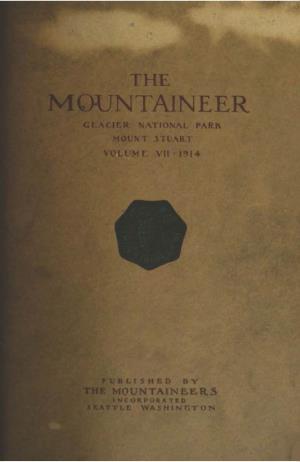 1914 the Mountaineers I Ntorporat,D