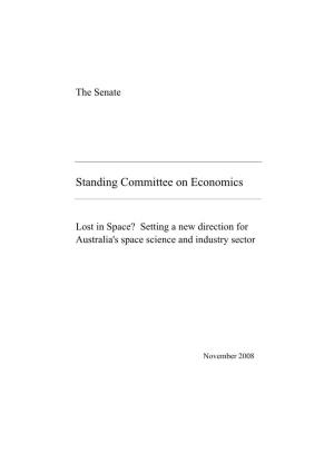 Report: Inquiry Into the Current State of Australia's Space Science