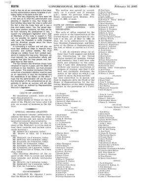 Congressional Record—House H576