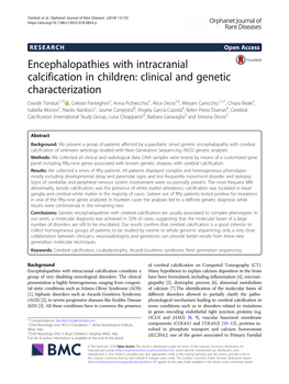 Encephalopathies with Intracranial