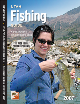 2007 Utah Fishing Proclamation