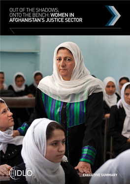 Out of the Shadows, Onto the Bench: Women in Afghanistan's Justice Sector