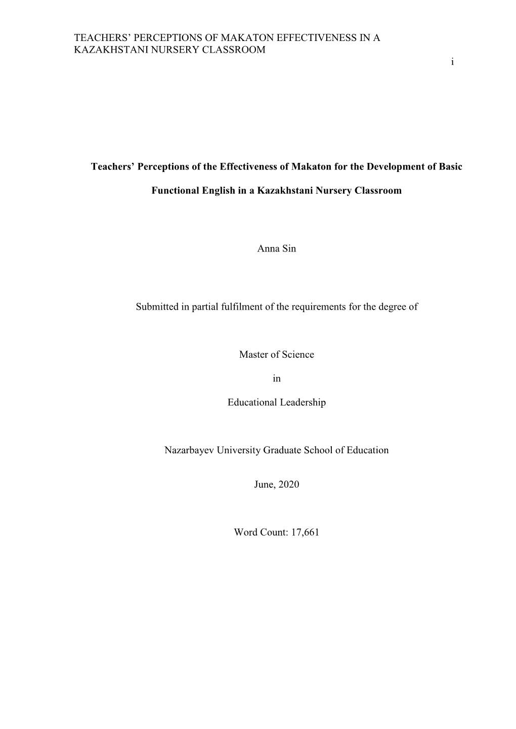 Teachers' Perceptions of Makaton Effectiveness in A