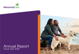 Memorialcare Annual Report