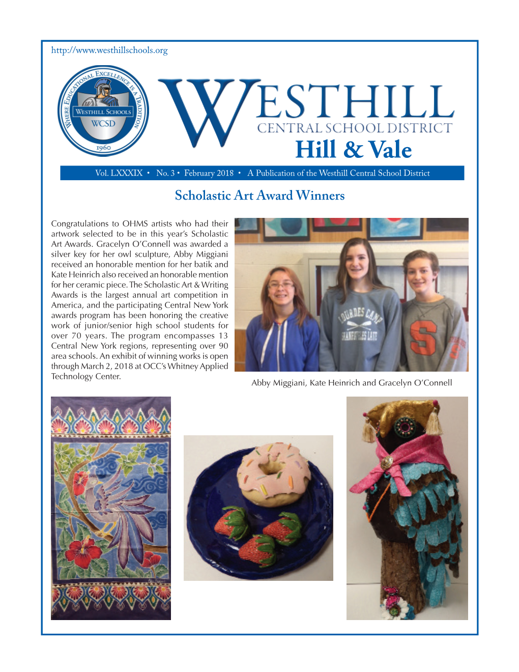 February 2018 Newsletter