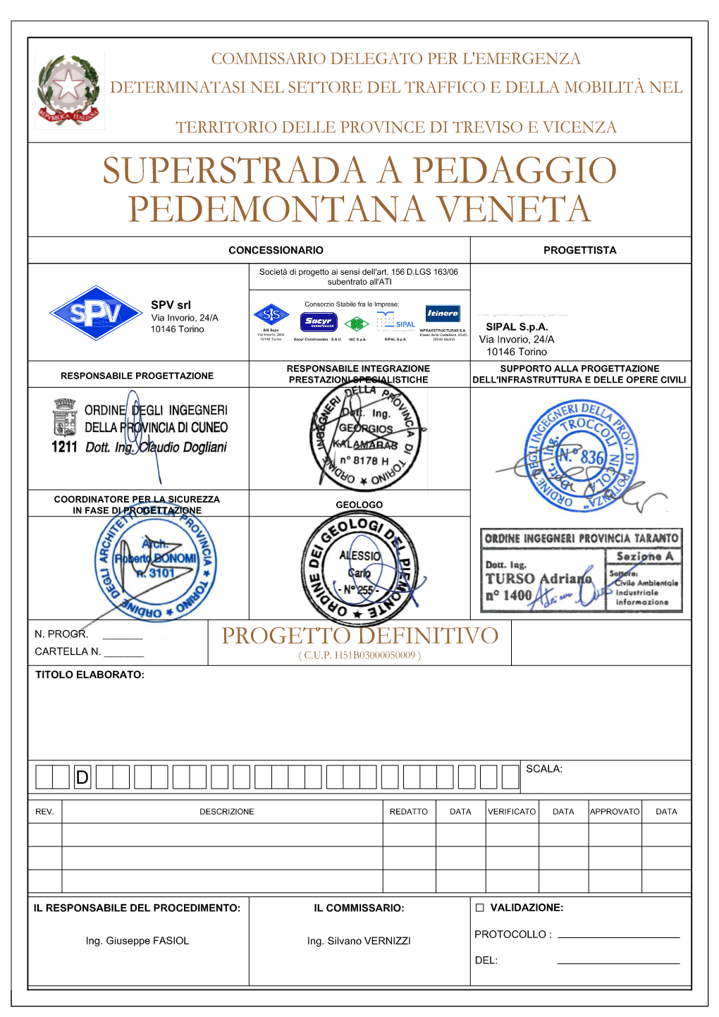 Aggiornamento Studio Del Traffico Veicolare - Altivole-Montebelluna-Povegliano