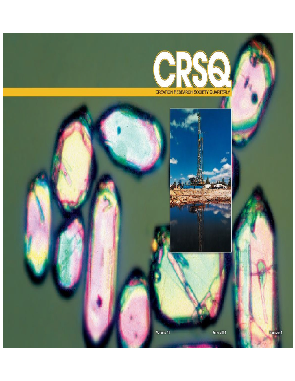 CRSQ Volume 41