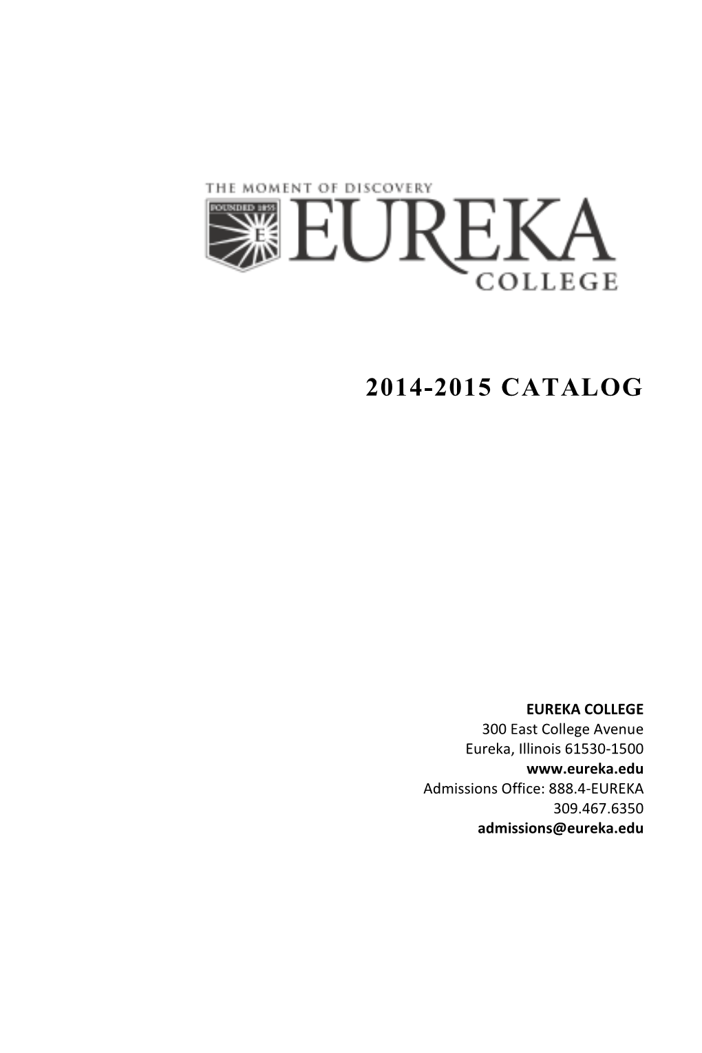 2014/2015 Catalog