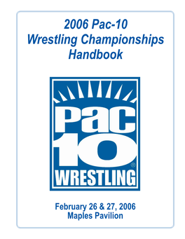 06Pac-10 Wrestling Manual