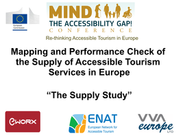 Mapping and Performance Check of the Supply of Accessible Tourism Services in Europe