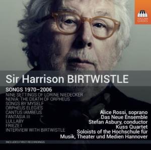 SIR HARRISON BIRTWISTLE on HIS SONGS Interviewed by Stephan Meier