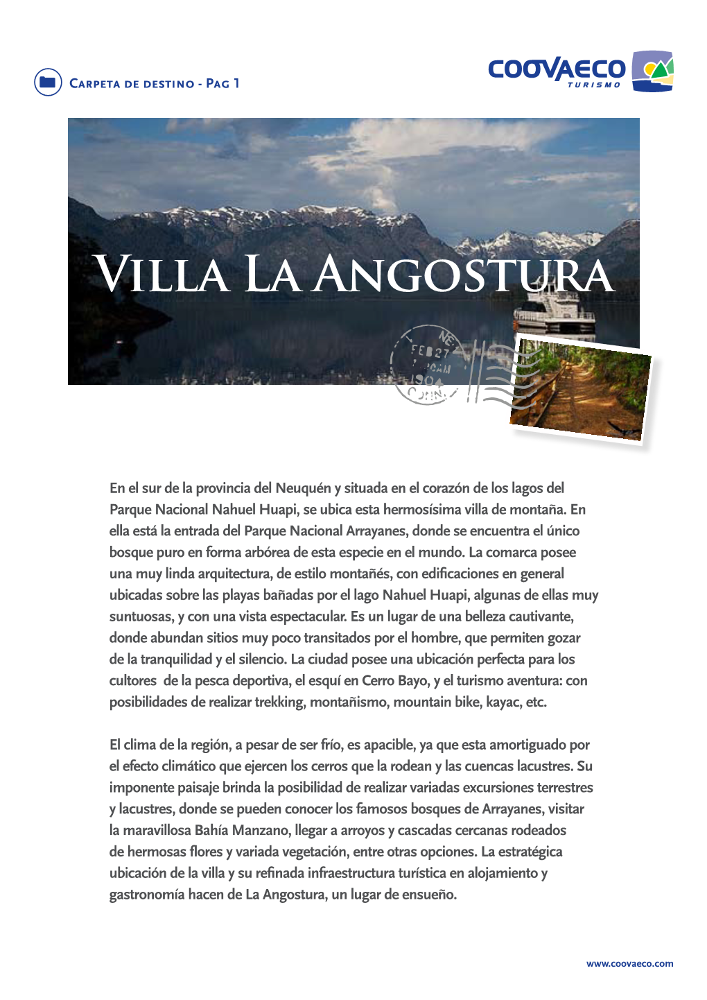 Villa La Angostura