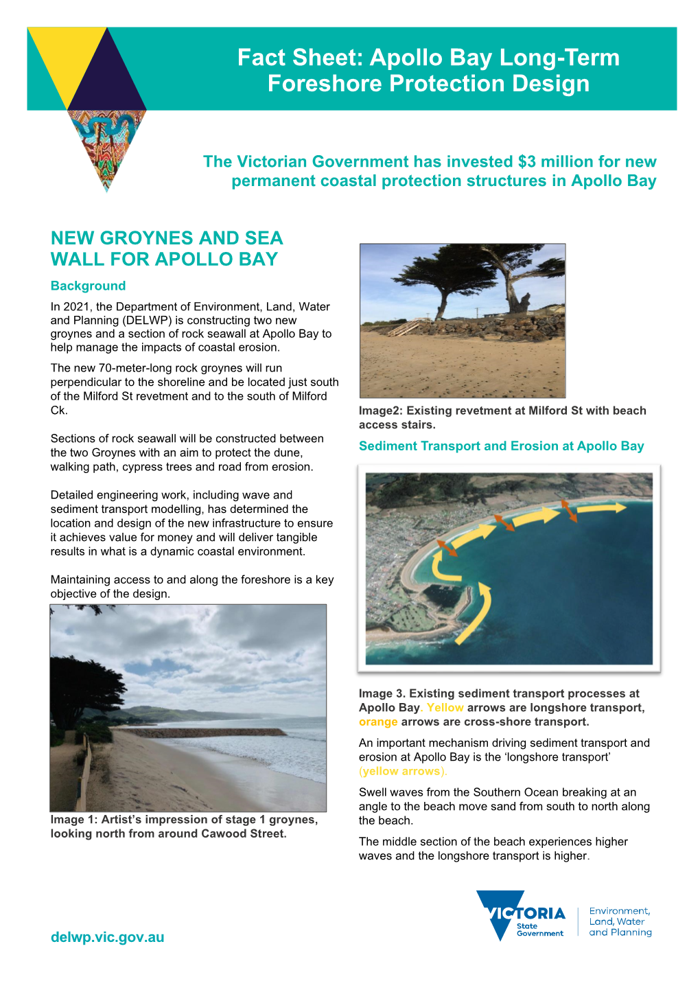 Fact Sheet: Apollo Bay Long-Term Foreshore Protection Design