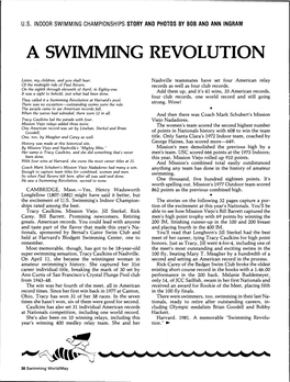 A Swimming Revolution