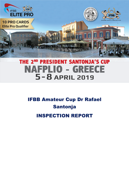 Nafplio - Greece 5 - 8 April 2019