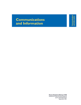 Communications and Information