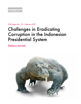 Challenges in Eradicating Corruption in the Indonesian Presidential System