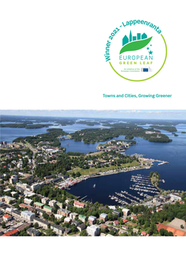 Towns and Cities, Growing Greener Lappeenranta Harbour Is the Home of Many Activities All Year Round