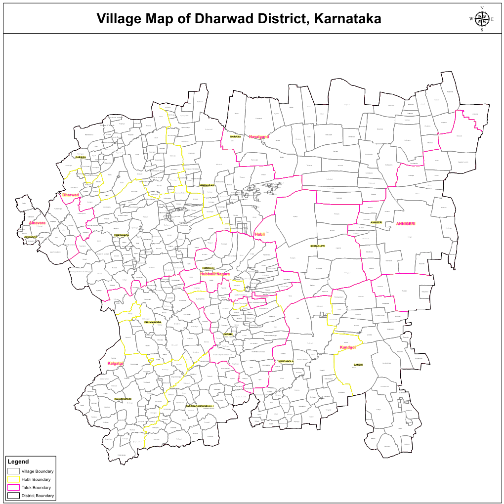 Village Map Of Dharwad District Karnataka Legend DocsLib   Village Map Of Dharwad District Karnataka Legend 