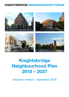 Knightsbridge Neighbourhood Plan Adoption Version