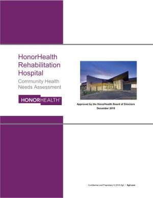 Honorhealth Rehabilitation Hospital CHNA