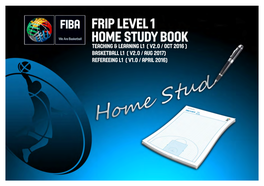 FIBA REFEREE INSTRUCTOR Programme - Frip (LEVEL 1)