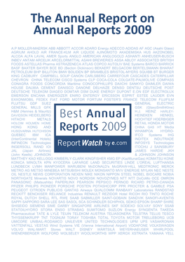 The Annual Report on Annual Reports 2009