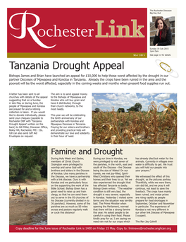 Tanzania Drought Appeal