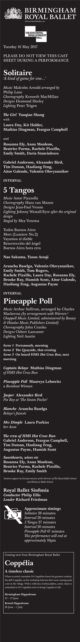Solitaire 5 Tangos Pineapple Poll