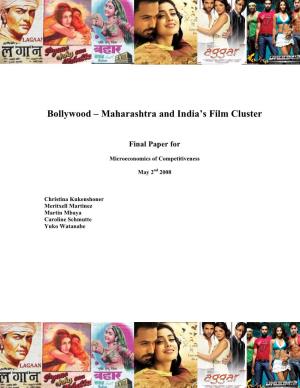 Bollywood – Maharashtra and India's Film Cluster (Pdf)