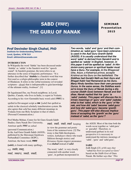The Guru of Nanak 2 015