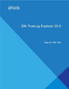 Silk Truelog Explorer 20.0