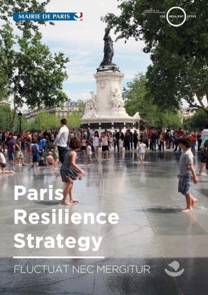 Paris Resilience Strategy