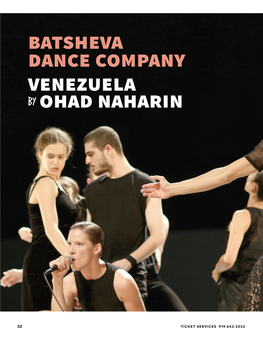 Batsheva Dance Company Venezuela by Ohad Naharin
