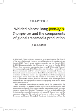Bong Joon-Ho's Snowpiercer and the Components of Global Transmedia