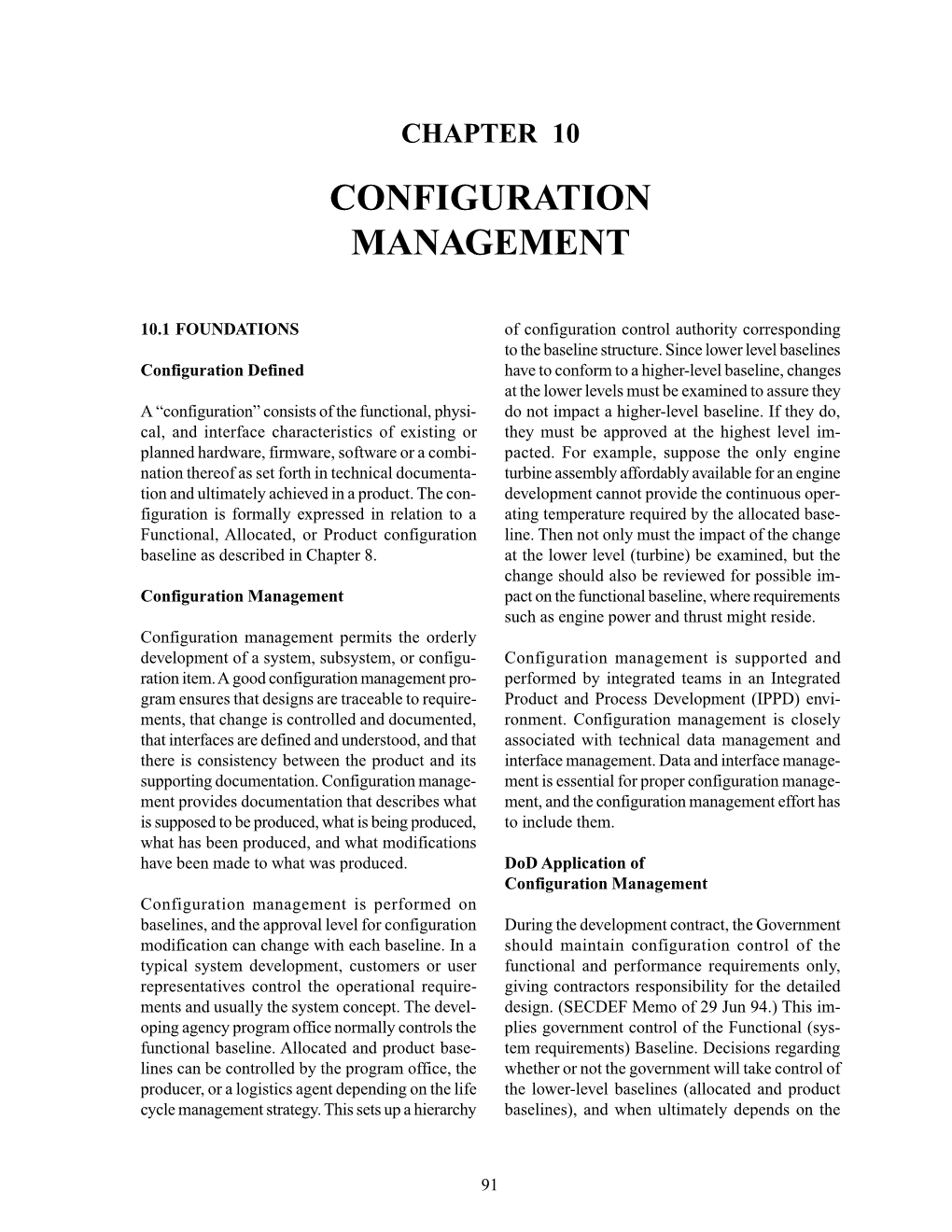 Configuration Management