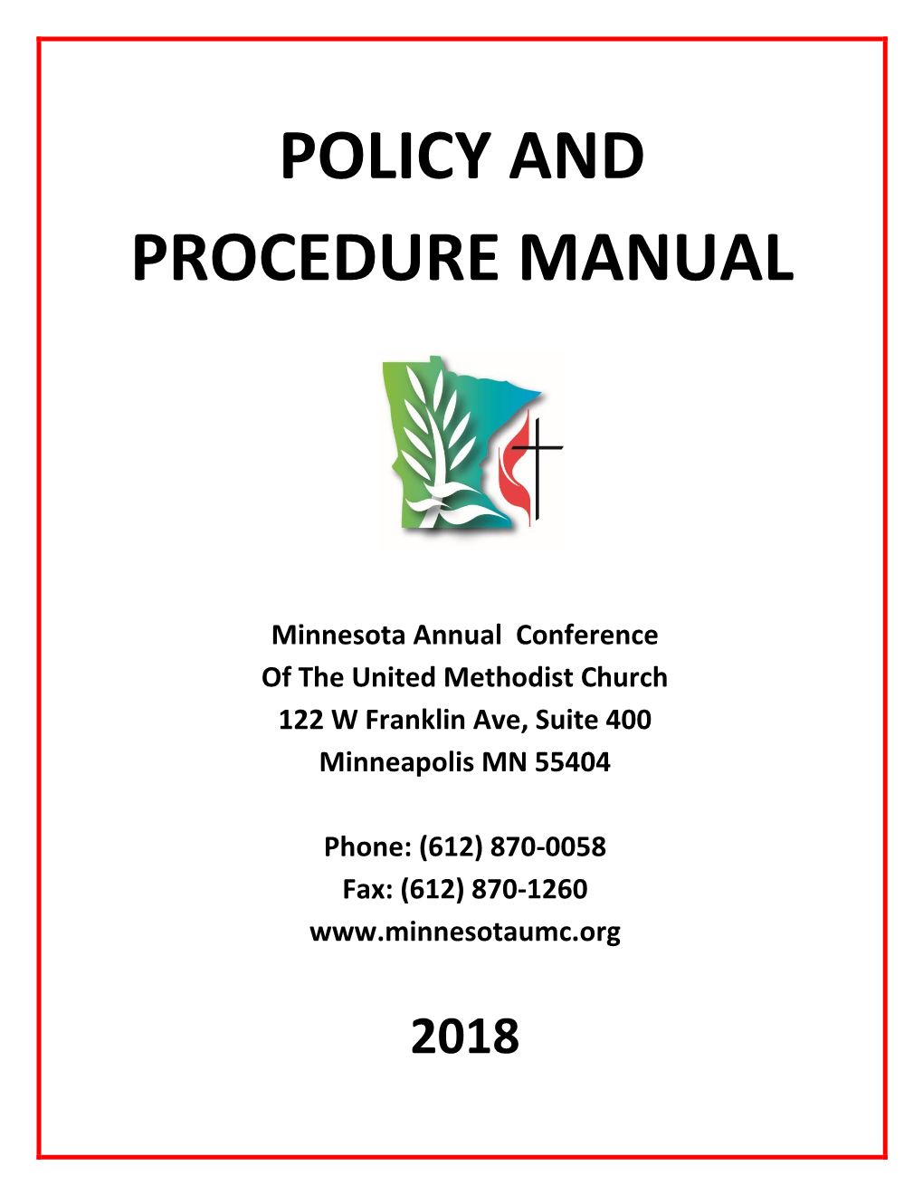 Policy and Procedure Manual