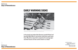 Early Warning Signs
