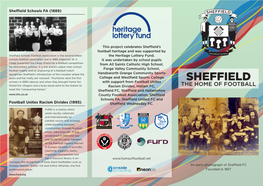 Sheffield Schools FA (1889) SHEFFIELD
