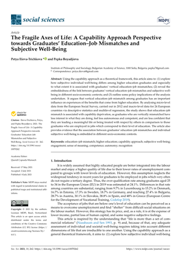 A Capability Approach Perspective Towards Graduates' Education–Job