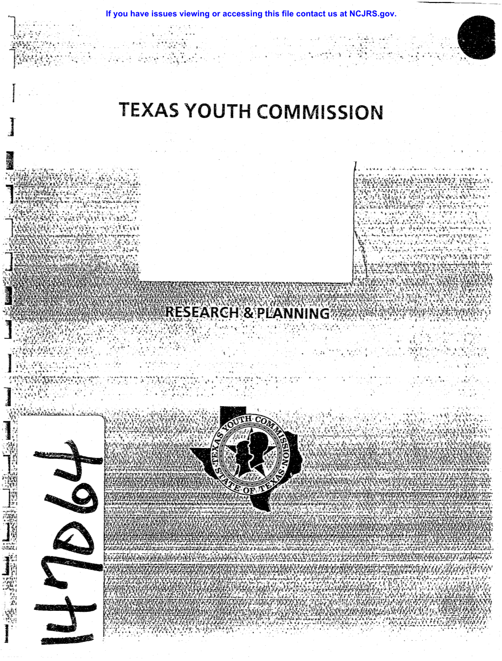 Texas Youth Commission J