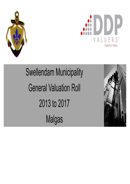 Swellendam Municipality General Valuation Roll 2013 to 2017 Malgas