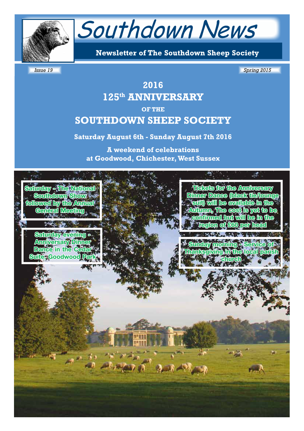 Southdown News Newsletter of the Southdown Sheep Society