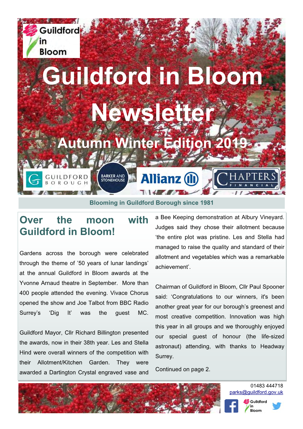 Autumn Winter Newsletter Final