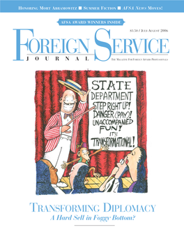 The Foreign Service Journal, July-August 2006