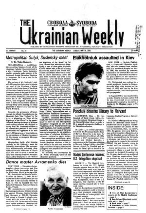 The Ukrainian Weekly 1981, No.19