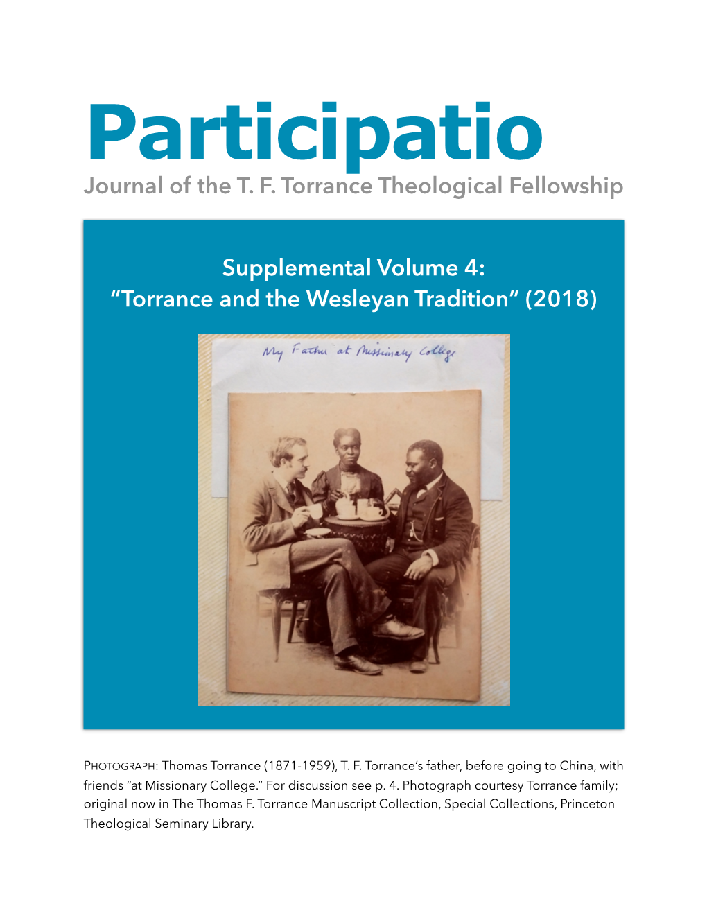 Participatio Journal of the T