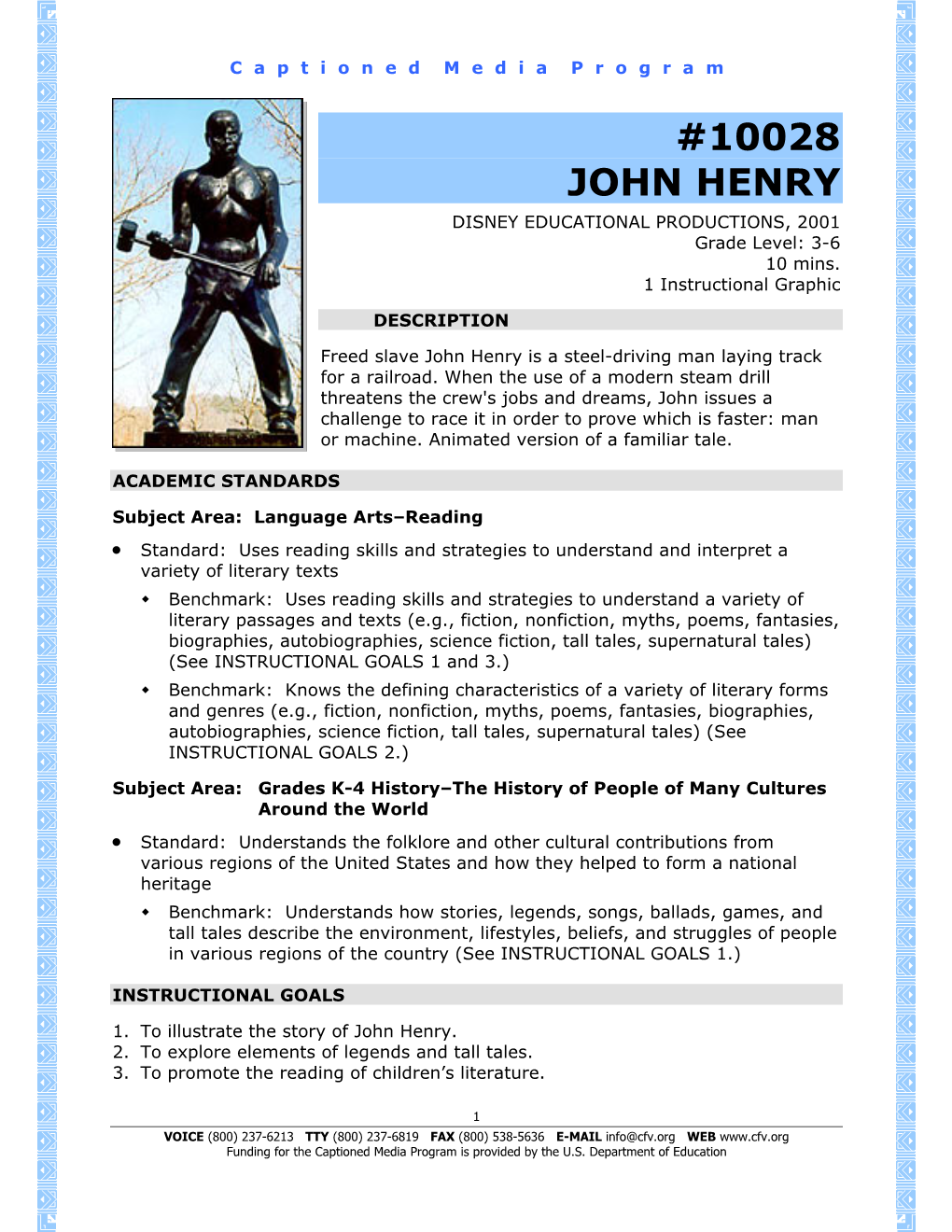 10028 John Henry